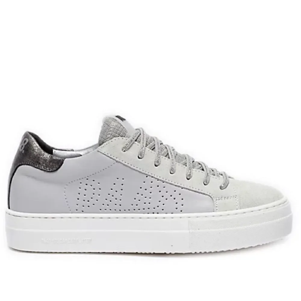 P448 Thea Low Top Leather Lace-Up Platform Sneakers Size EU 40 US 9.5 - Picture 11 of 11